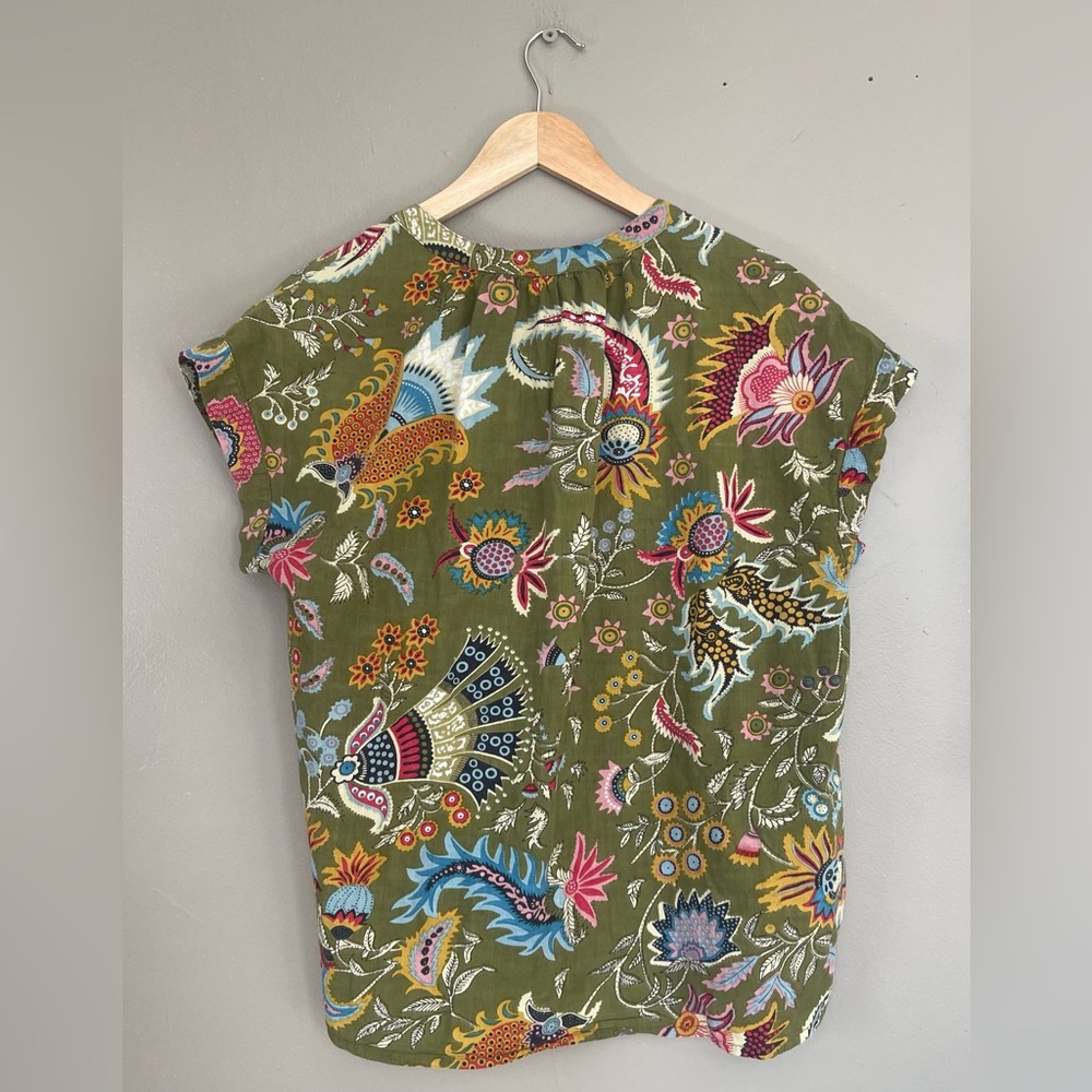 dylan Multicolor Floral Blouse - Picture 2 of 4
